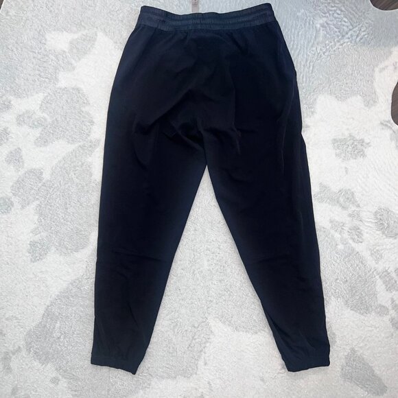 Lululemon Jogger Lightweight Elastic Drawstring Black Pant - Picture 2 of 5